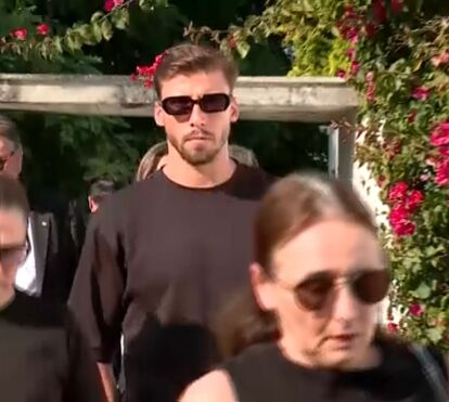 Adeus amigo. Rúben Dias no funeral a Diogo Jota e a André Silva 