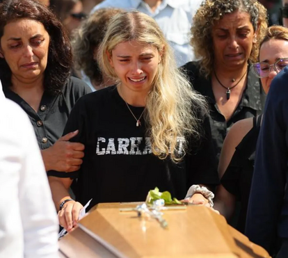 Quem é a mulher que não parava de chorar agarrada a um caixão? Conheça a cunhada de Diogo Jota inconsolável no momento da despedida