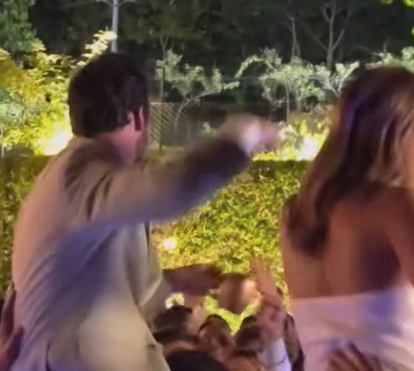 Festa de arromba do 'quasamento' de Nelma Serpa Pinto e João Póvoa Marinheiro