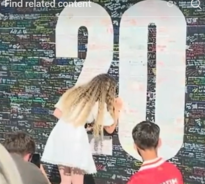A emocionante mensagem deixada por Rute Cardoso em Liverpool