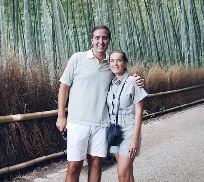 Ex-nora de António Costa, Sara Rocha vive segunda lua-de-mel no Japão, ao lado do atual marido, Alexandre Poço