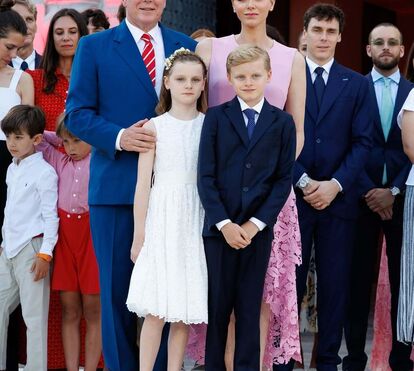 Família real do Mónaco celebra os 20 anos do reinado de Alberto II