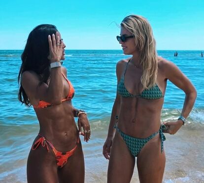O verão duro de Pimpinha no lugar de todas as recordações e com o 'ex' em felicidade máxima