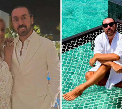 Das Maldivas para aniversário com famosos! Flávio Furtado celebra 48 anos entre amigos