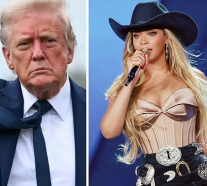 Furioso, Donald Trump atira-se a Beyoncé e quer levá-la à Justiça: 'Violou a lei!'
