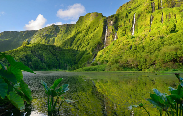A Ilha das Flores, nos Açores