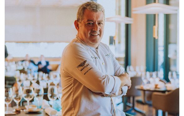 O chef Rui Paula no restaurante DOC, na região do Douro vinhateiro