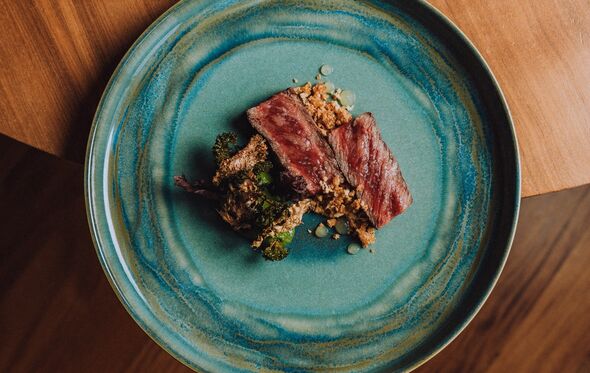 Prato do chef Rui Paula: Wagyu, bróculos e feijão preto