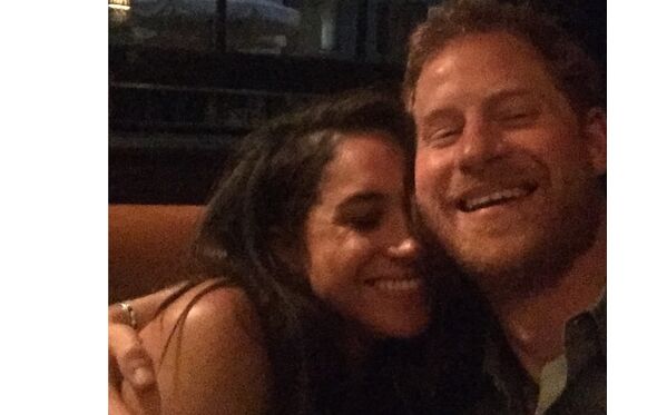 A fotografia partilhada por Meghan do segundo encontro com Harry