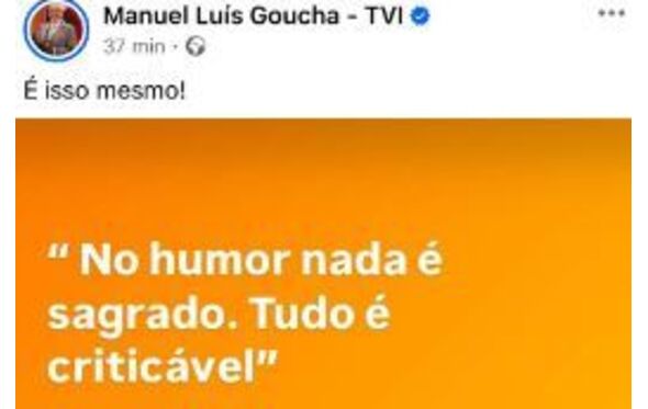 Goucha destaca frase do julgamento Anjos vs Joana Marques sobre humor