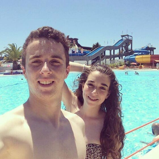 Diogo Jota e Rute Cardoso