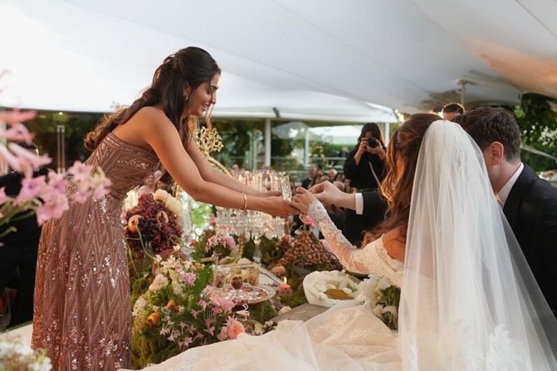 Princesa Iman casou com Bradley Sherman numa cerimónia de luxo