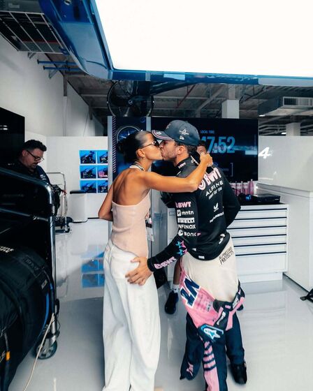 Kika Cerqueira Gomes e Pierre Gasly celebram romance