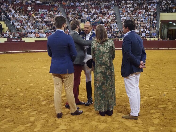 Afonso, Maria Francisca e Dinis homenageiam Paulo Caetano no Campo Pequeno