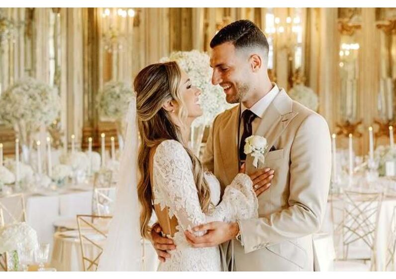 Casamento de Diogo Dalot e Cláudia Pinto Lopes