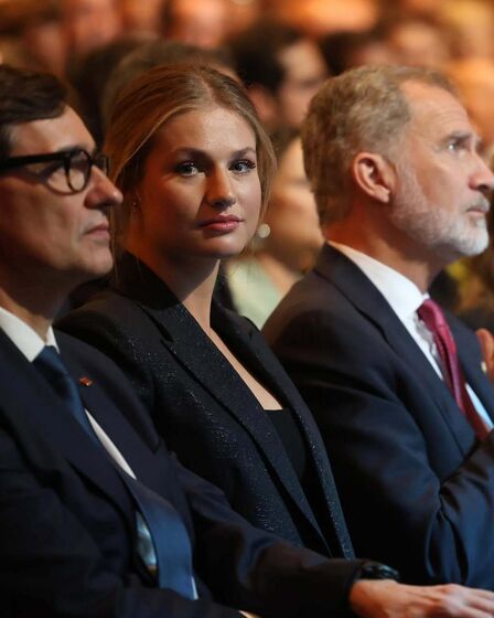 Família real espanhola junta-se na entrega de prémios da Fundação Princesa de Girona
