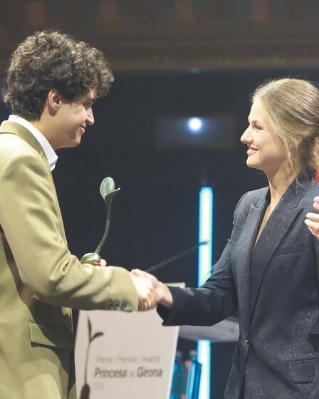 Princesa Leonor e um homenageado nos Prémios Princesa de Girona
