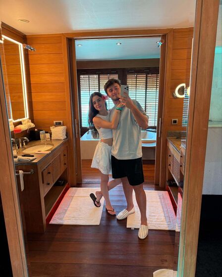 João Neves e Madalena Aragão desfrutam férias românticas em Bora Bora