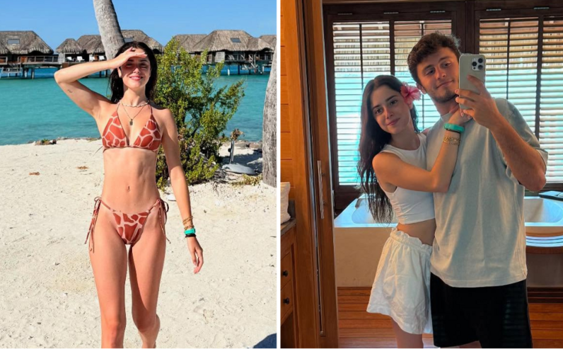 João Neves e Madalena Aragão desfrutam férias românticas em Bora Bora