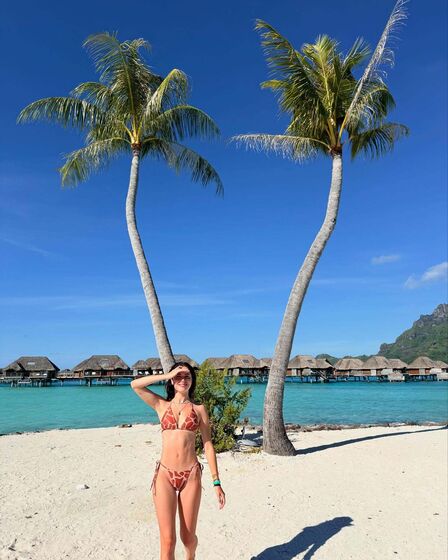 João Neves e Madalena Aragão desfrutam de férias românticas em Bora Bora, após passagem por Tavira