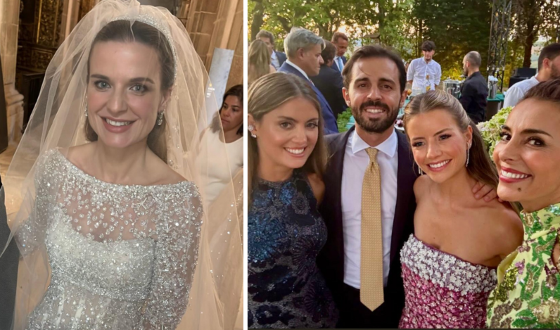 Casamento luxuoso de Rita Fontes de Oliveira com presença de Bernardo Silva e Catarina Furtado
