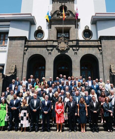 Letizia na reunião anual dos diretores do Instituto Cervantes