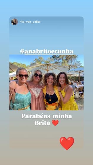 Ana Brito e Cunha celebra 50 anos com amigos e família