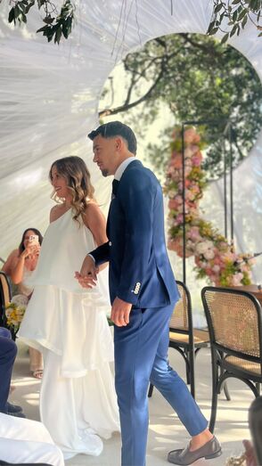 Pote casou-se com Bruna Rafaela, dias antes de ser pai pela primeira vez