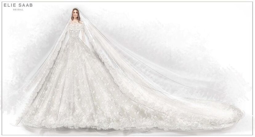 Princesa Iman celebra casamento de luxo com Bradley Sherman