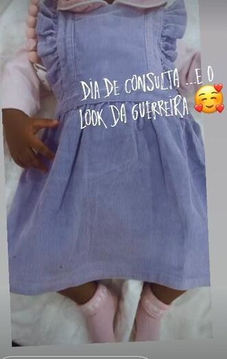 Dia de consulta: o look da menina