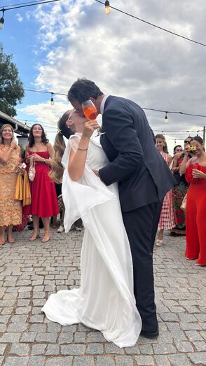 Sara Rocha, ex-nora de António Costa, casou-se com Alexandre Poço em Oeiras