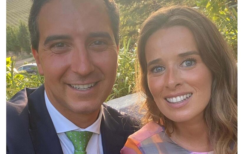 Deputado Alexandre Poço com a noiva Sara Rocha