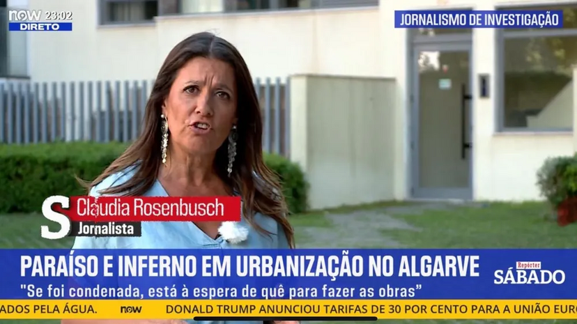 Urbanização no Algarve é paraíso e inferno, segundo investigação do NOW com Cláudia Rosenbusch