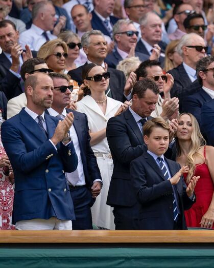 Kate, William com George e Charlotte