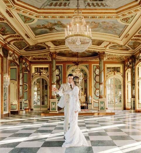 Casamento de Diogo Dalot e Cláudia Pinto Lopes