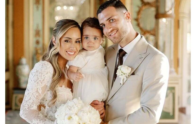 Casamento de Diogo Dalot e Cláudia Pinto Lopes