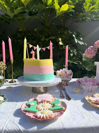 Festa de aniversário de Francisca, filha de Ana Sofia Cardoso.
