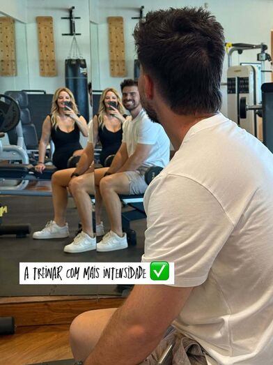 Cristina Ferreira e João Monteiro treinam juntos no Algarve