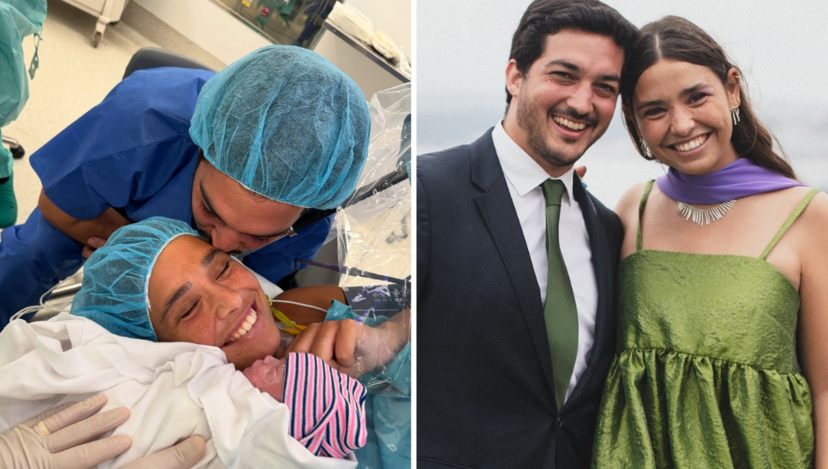 Madalena Moniz e João Fezas celebram a chegada de Tereza após dias de neonatologia