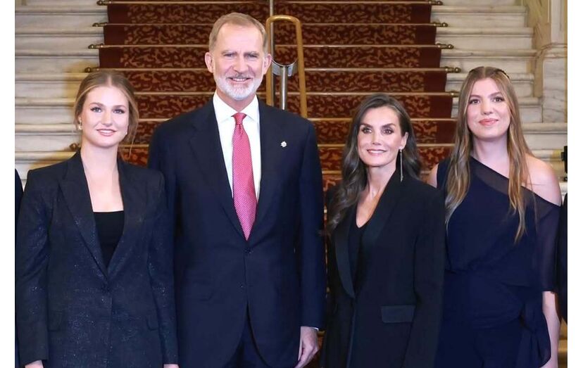 Família real espanhola junta-se na entrega de prémios da Fundação Princesa de Girona