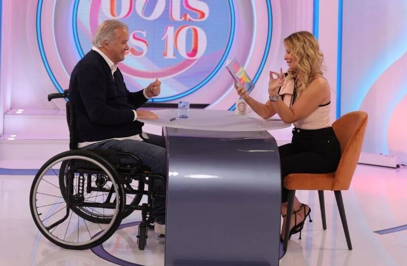 Eduardo Sá regressa à TV após acidente. Lança livro no 'Dois às 10'