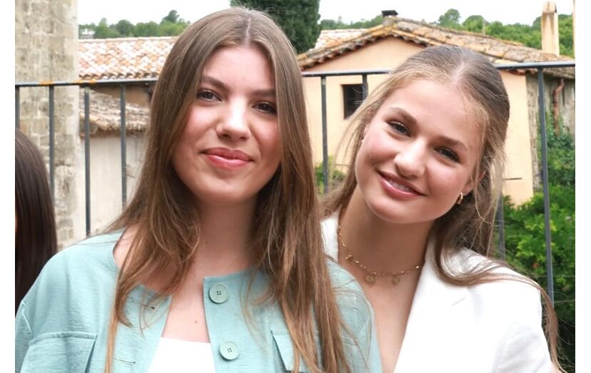Leonor e Sofia marcam presença nos Prémios Girona com visuais distintos