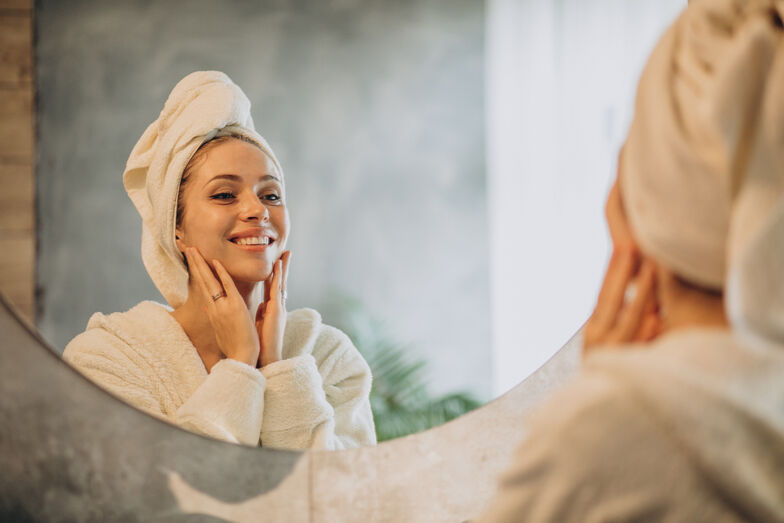 Skincare com produtos baratos