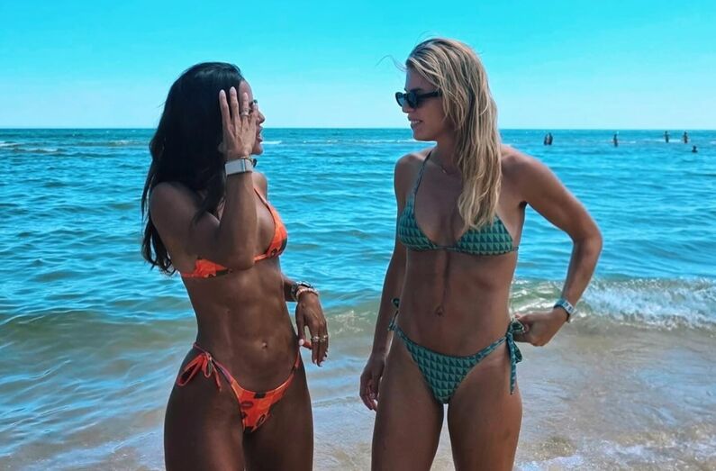 Pimpinha Jardim aproveita o verão no Algarve com Carolina Patrocínio