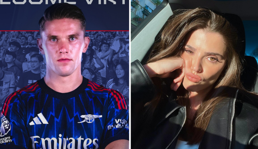 Gyökeres, jogador do Arsenal, não inclui a namorada Inês Aguiar na sua lista de prioridades