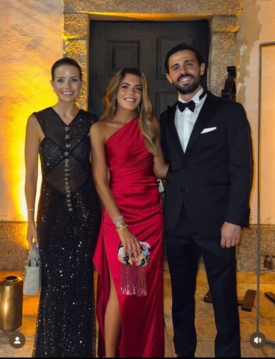 O futebolista Bernardo Silva não faltou