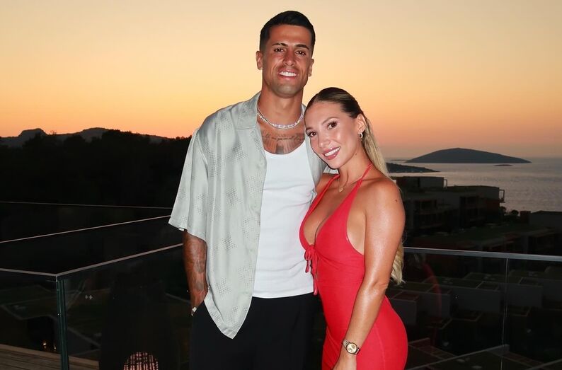 Daniela Machado e João Cancelo