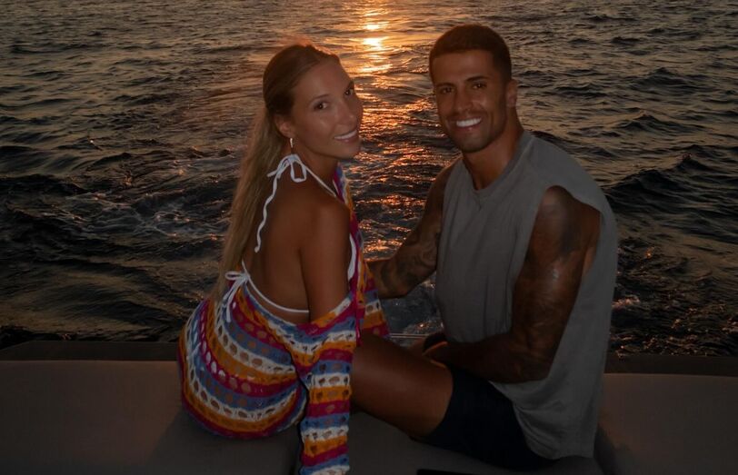 João Cancelo e Daniela Machado no Algarve antes de polémica em Vilamoura
