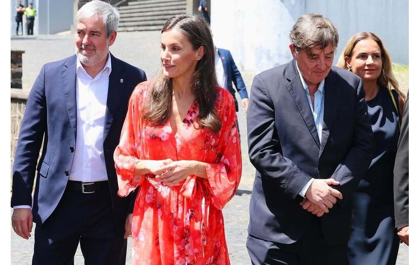 Letizia na reunião anual dos diretores do Instituto Cervantes