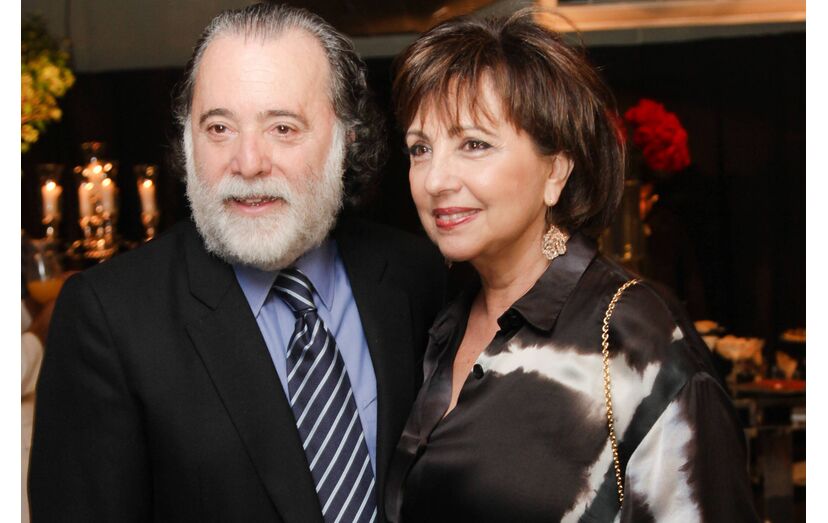 Tony Ramos e mulher Lidiane Barbosa